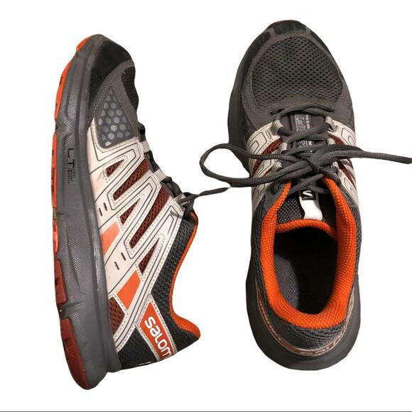 Salomon XR Shift Trail Running Shoes Orange Gray 9 - Picture 1 of 6